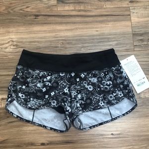 Lululemon Seawheeze limited edition speed shorts
